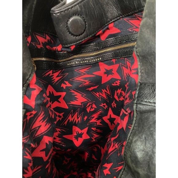 MARC JACOBS BLACK LEATHER FRANCESCA TOTE BAG - Picture 11 of 12